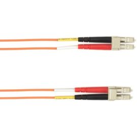 Black Box Colored Fiber OM4 50/125 Multimode Fiber Optic Patch Cable - OFNR PVC