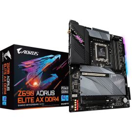 Aorus Z690 AORUS ELITE AX DDR4 Gaming Desktop Motherboard - Intel Z690 Chipset - Socket LGA-1700 - Intel Optane Memory Ready - ATX