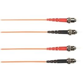 Black Box Colored Fiber OM4 50/125 Multimode Fiber Optic Patch Cable - OFNP Plenum