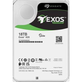 Seagate Exos X20 ST18000NM003D 18 TB Hard Drive - Internal - SATA (SATA/600) - Conventional Magnetic Recording (CMR) Method