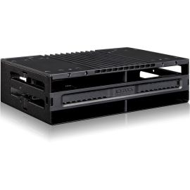 Icy Dock FlexiDOCK MB024SP-B Drive Enclosure 12Gb/s SAS, SATA/600 - Serial ATA/600 Host Interface External - Black