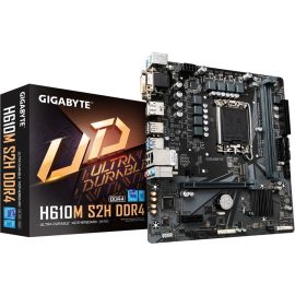 Gigabyte Ultra Durable H610M S2H DDR4 Desktop Motherboard - Intel H610 Chipset - Socket LGA-1700 - Micro ATX