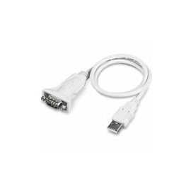 TRENDnet USB to Serial 9-Pin Converter Cable, Connect a RS-232 Serial Device to a USB 2.0 Port, Supports Windows & Mac, USB 1.1, USB 2.0, USB 3.0, 21 Inch Cable Length, Plug & Play, White, TU-S9