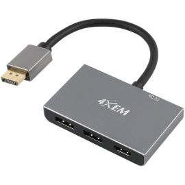 4XEM's 3-Port DP to HDMI 8K Dual 4K Multi-Monitor Hub