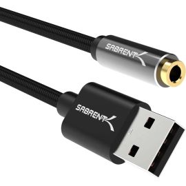 Sabrent USB Type-A to 3.5mm Audio Jack Active Adapter 20