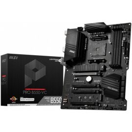 MSI Pro B550-VC Gaming Desktop Motherboard - AMD B550 Chipset - Socket AM4 - ATX