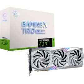 RTX 4070 TI GAMING X TRIO WHITE 31 NVIDIA GEFORCE 21GBPS 12G