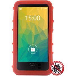 ZCOVER SILICONE CASE FITS CISCO WEBEX WRLS PHONE 240 HANDSET RED