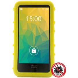 ZCOVER SILICONE CASE FITS CISCO WEBEX WRLS PHONE 840 HANDSET YELLOW