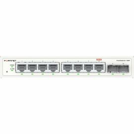 L2 SWITCH - 8 X GE RJ45 PORTS 2 X GE SFP FANLESS 12V/3A