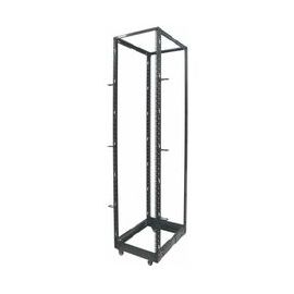 Intellinet Network Rack, Open Frame (4-Post), 45U, Black, Flatpack, Max 360kg, 19