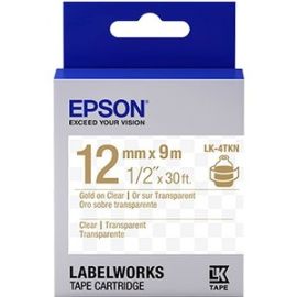 Epson LabelWorks Clear LK Tape Cartridge ~1/2
