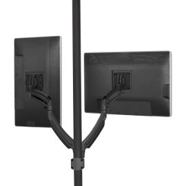 Chief Kontour Dynamic Pole Dual Monitor Mount - For Displays 10-30