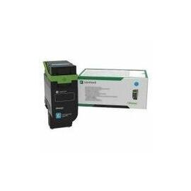 Lexmark Original High Yield Laser Toner Cartridge - Box - Return Program - Cyan - 1 Pack