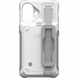 UAG BATTERY CASE FOR APPLE IPHONE 16 W/HANDSTRAP- HEALTHCARE - WHITE