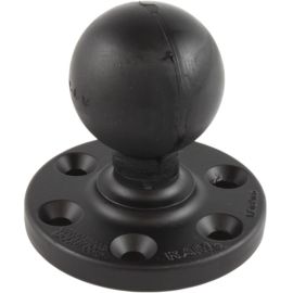 RAM 3.68 DIAMETER ROUND BASE (6 HOLE PATTERN) WITH 2.25 BALL