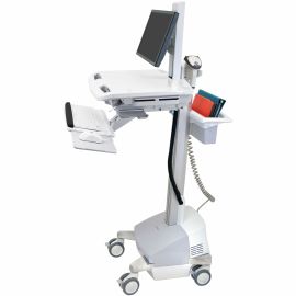 Ergotron StyleView EMR Cart with LCD Pivot, SLA Powered