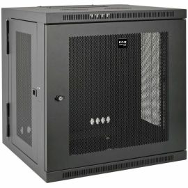 Tripp Lite by Eaton 12U Wall Mount Rack Enclosure Server Cabinet Swinging Hinged Door Deep