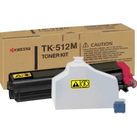 KYOCERA TK-512M MAGENTA TONER FOR USE IN FSC5020N FSC5030N - PAGE YIELD 8,000