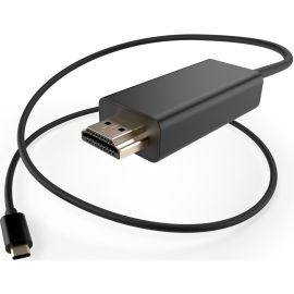 UNC 6FT USB-C TO HDMI CABLE   MALE-TO-MALE, SUPPORTS HDMI VIDEO OUTPUT FROM USB