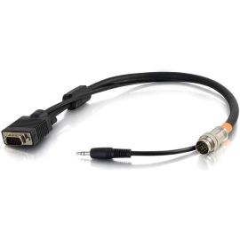 ADAPTER CABLE - MALE LEFT GENDER - MALE RIGHT GENDER - VGA,3.5MM STEREO RIGHT CO