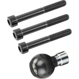 RAM MOTORCYCLE HANDLEBAR CLAMP BASE WITH M8 SCREWS