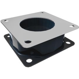 RAM SHOCK BUSTER ADAPTER WITH 75MM VESA HOLE PATTERN
