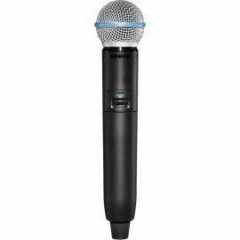 FEATURING THE INDUSTRY STANDARD BETA 58A VOCAL MICROPHONE, THE GLXD2+/B58 DUAL B