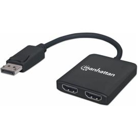 DISPLAYPORT TO 2-PORT HDMI SPLITTER HUB WITH MST