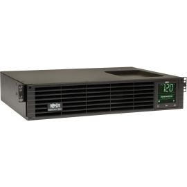 Tripp Lite by Eaton UPS SmartPro 120V 1000VA 800W Line-Interactive Sine Wave UPS 2U WEBCARDLX LCD USB DB9 6 Outlets