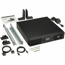 Eaton Tripp Lite Series SmartOnline 1000VA 900W 120V Double-Conversion Sine Wave UPS - 8 Outlets, Extended Run, Network Card Option, LCD, USB, DB9, 2U Rack/Tower Battery Backup