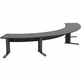MIDDLE ATLANTIC FORUM SERIES ARC TABLE FOR UP TO 7 PEOPLE - DARK FINISH