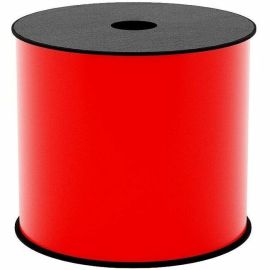 4IN WIDE TT CONTINUOUS VINYL RED LABEL (USE BMSLPR02 INK RIBBON), 2.4MIL, 10+ YE