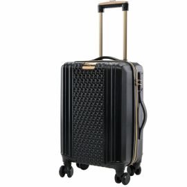SANDY LISA ST. TROPEZ TRAVEL/CARRY ON HARD LUGGAGE CASE (ROLLER) TRAVEL ESSENTIA