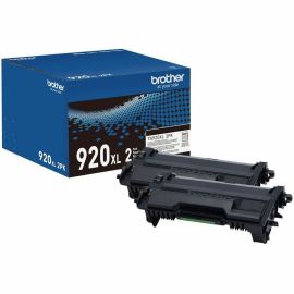 Brother Genuine TN920XL2PK High-yield Toner Cartridge Twin Pack