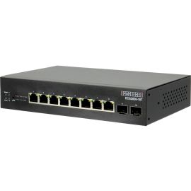 8 PORTS 10/100/1000BASE-T + 2G SFP UPLINK PORTS