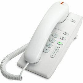Cisco 6901 IP Phone - Refurbished - Corded - Corded - Desktop, Wall Mountable - Arctic White