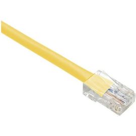 UNC CAT6 PATCH CABLE, 12 FT YELLOW WITH BOOTED. HIGH-PERFORMANCE CAT6 ETHERNET C