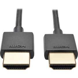 Eaton Tripp Lite Series Slim High-Speed HDMI Cable with Ethernet and Digital Video with Audio, UHD 4K (M/M), 3 ft. (0.91 m)