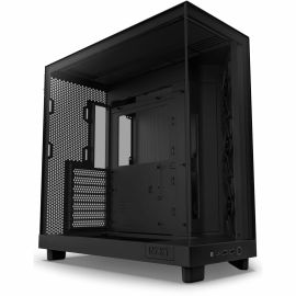 NZXT NZXT CS CC-H61FB-01 H6 FLOW MID-TOWER DARK TINTED TG BLACK RETAIL