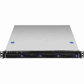 ASROCK RACK 1U4LW-ROME/2T 1U RACKMOUNT SERVER BAREBONE 4 BAYS  SINGLE SOCKET SP3