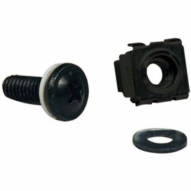 Tripp Lite by Eaton SmartRack Square Hole Hardware Kit with 50 M6 screws and washers