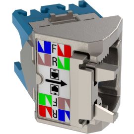 TX6A CAT6A LEFT RIGHT 45DEGREE WI PK10