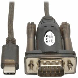 Tripp Lite by Eaton USB-C to RS232 (DB9) Serial Adapter Cable (M/M) 5 ft. (1.52 m)