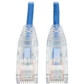 Eaton Tripp Lite Series Cat6 Gigabit Snagless Slim UTP Ethernet Cable (RJ45 M/M), PoE, Blue, 5 ft. (1.52 m)