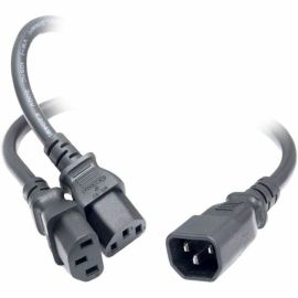 THE MONOPRICE UNIVERSAL AC POWER EXTENSION CORD SPLITTER, ALLOWS YOU TO CONNECT