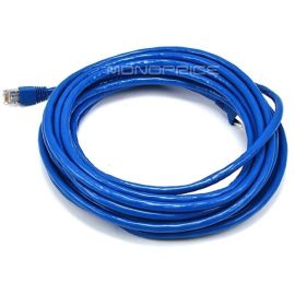 CAT6A STP ETHERNET CABLE_ 25FT BLUE