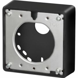 BACKBOX BRACKET FOR OUTDOOR BOX CAMERA (BLACK)
