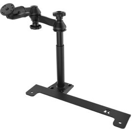 RAM NO-DRILL MOUNT WITH BALL BASE AND SWING ARM FOR 2019 CHEVY ALL NEW SILVERADO