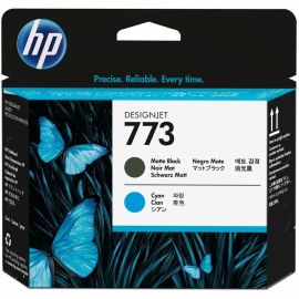 HP 773 Original Standard Yield Laser Printhead - Matte Black, Cyan - 1 / Pack